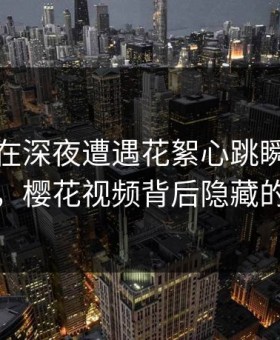 神秘人在深夜遭遇花絮心跳瞬间引爆全网，樱花视频背后隐藏的秘密