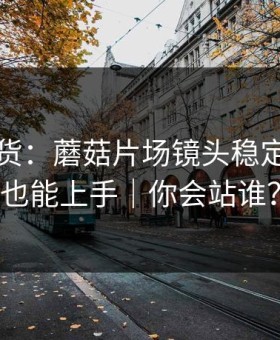 只讲干货：蘑菇片场镜头稳定，新手也能上手｜你会站谁？
